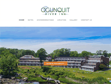 Tablet Screenshot of ogunquitriverinn.com